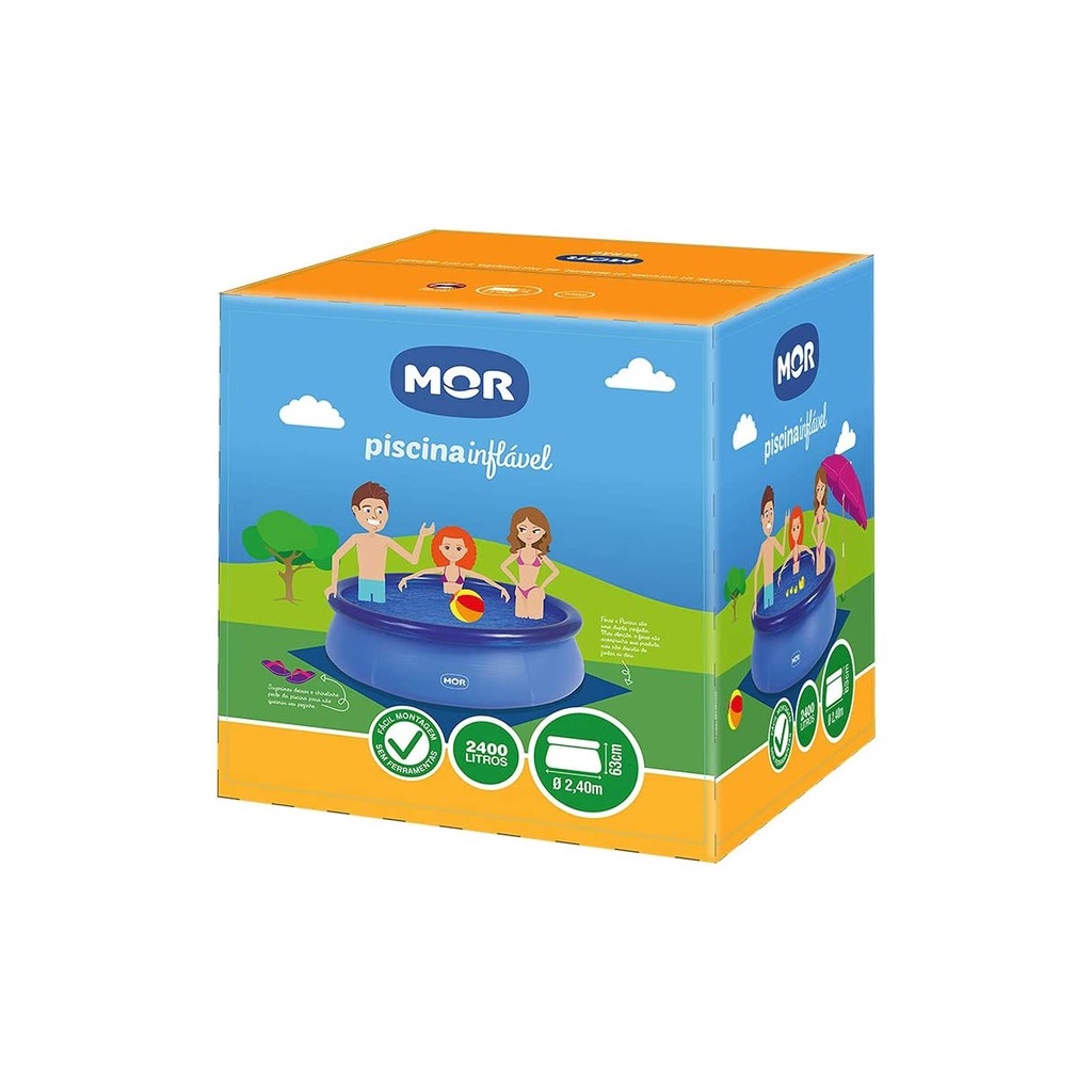 Piscina Splash Fun Redonda Inflável 2400 Litros - Mor - 6