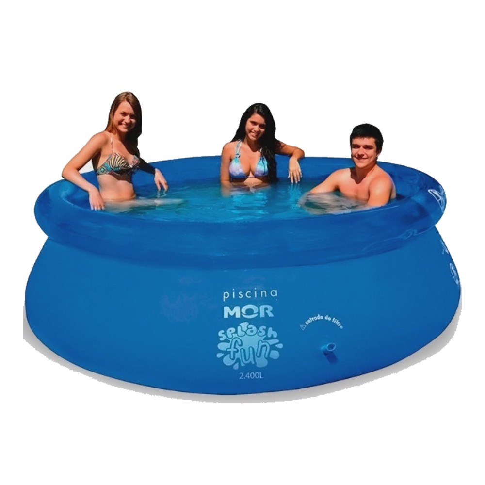 Piscina Splash Fun Redonda Inflável 2400 Litros - Mor - 4