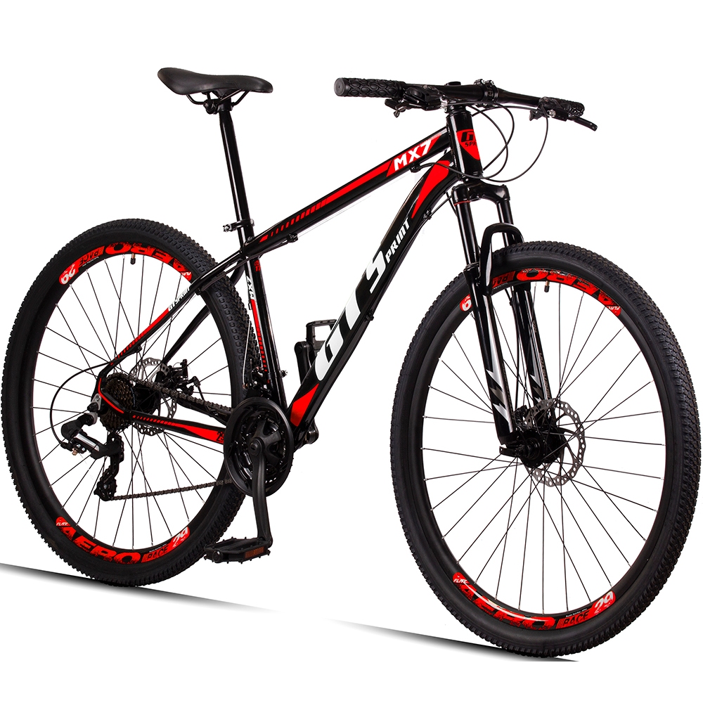 Bicicleta  Aro 29 GT Sprint MX7 24V index Freio Disco Alumínio Suspensão Aero MTB - 5