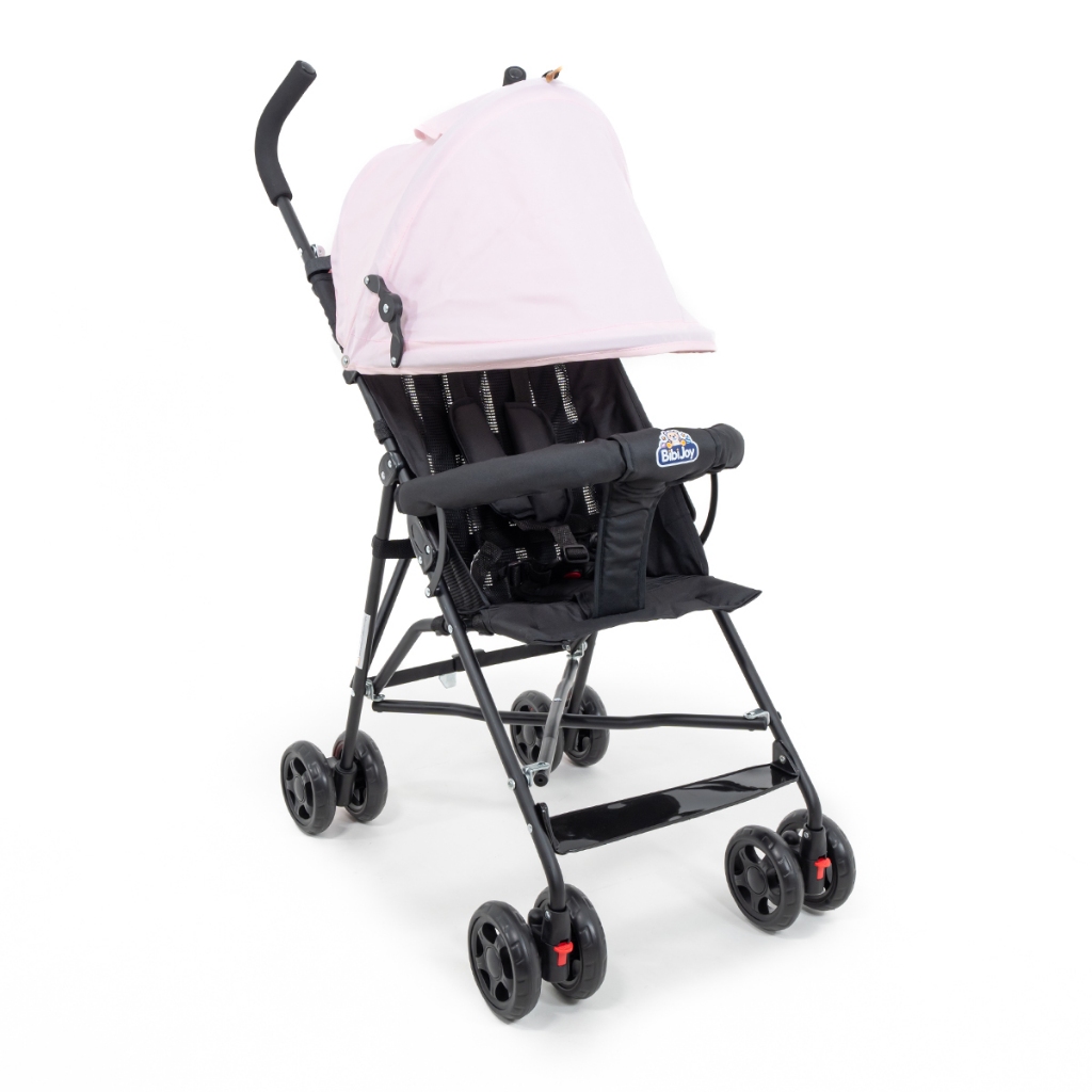 Carrinho de Bebê Guarda Chuva Passeio Leve e Dobrável Mega Compras Compacto, Seguro,Cinto - 4