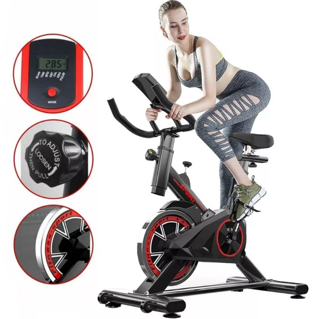 Bicicleta Bike Ergometrica Spinning Academia Fitness Profissional 120kg - 3