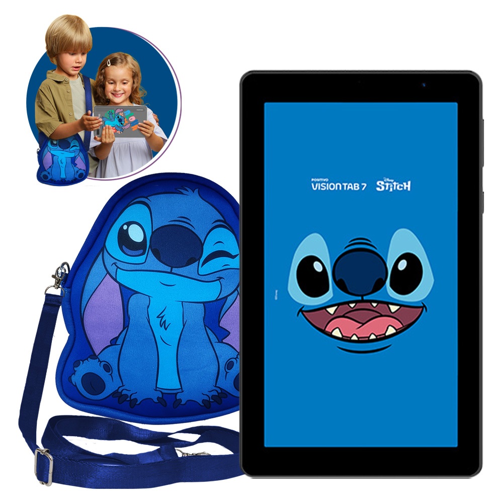 Tablet Vision TAB 7 Stitch + Capa e Bolsa - Octa-Core 3GB RAM 64GB Android
                      14 Go Wi-Fi IPS Positivo