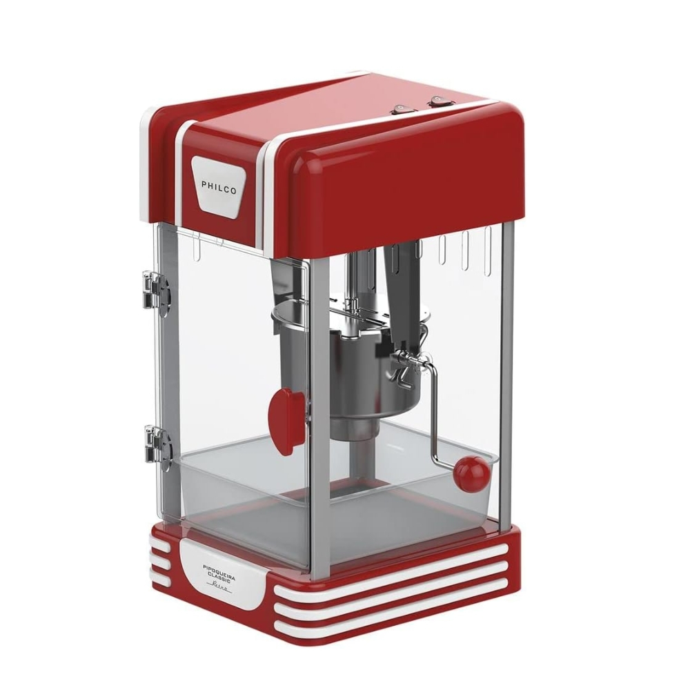 Pipoqueira Classic Retrô, Misturador Automático, Com Bandeja Para Servir Pipoca PPI04V Philco - 3