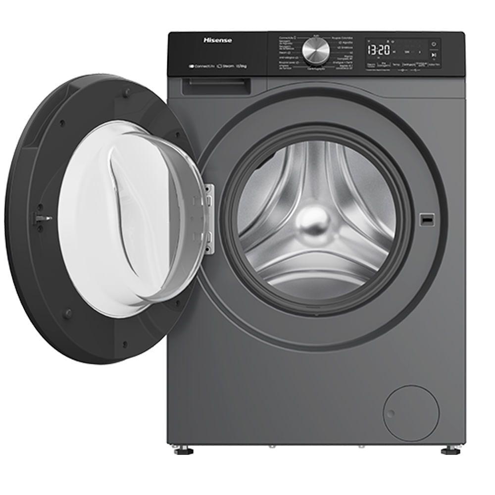 Lava e Seca 11kg Hisense 11 Programas de Lavagem, Steam, Wi-fi Titanium - 4