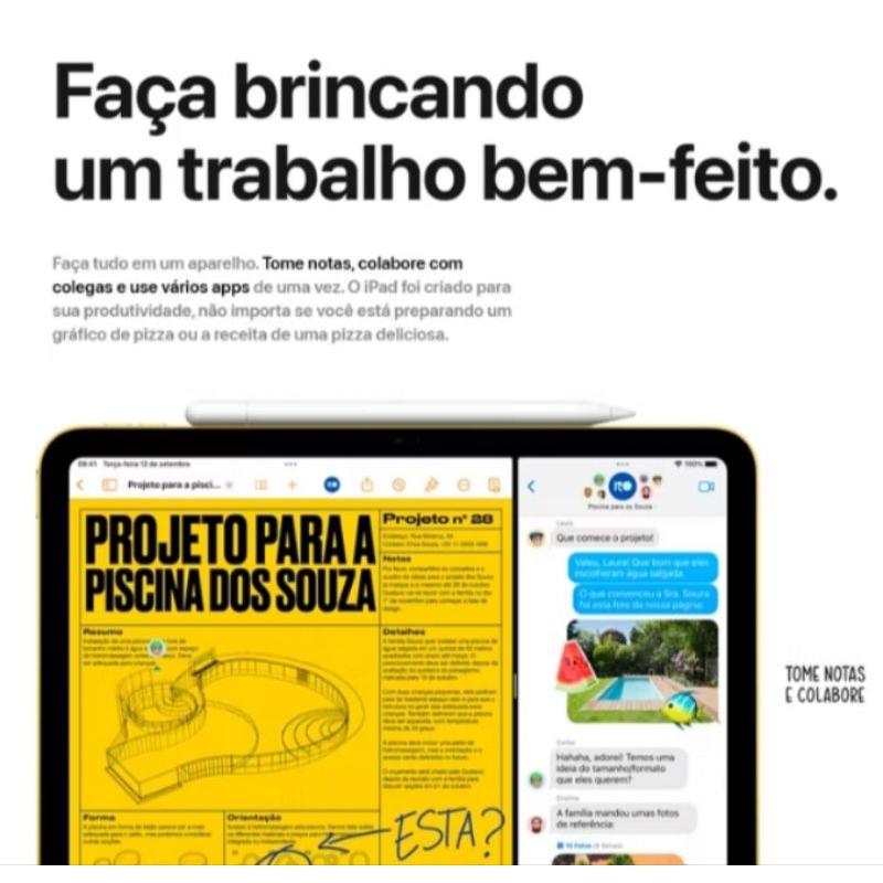 Pad 11 Geração A16 256GB Wi-fi Tela 11pol Original Novo Lacrado com Garantia  de 1 ano - 6