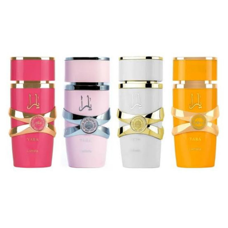 Kit Lattafa Yara Collection Feminino Edp - Perfume 4x25ml original - 2