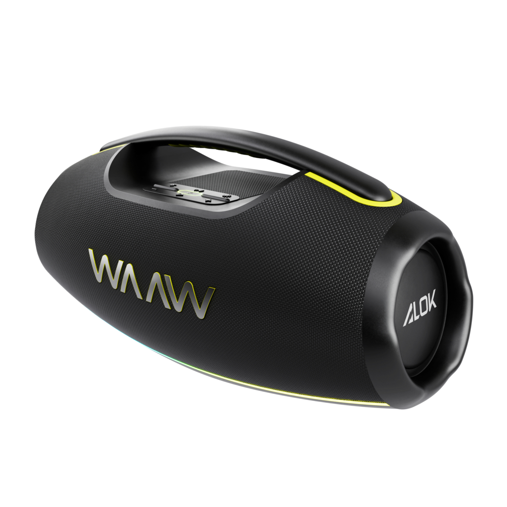 Caixa de Som WAAW Hyperboom 1000 180W IPX7 TWS Bivolt - 4