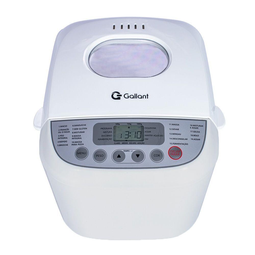 Panificadora 19 Programas Gallant 600w 127v Branca (GPA1E19A_127BR) - 5