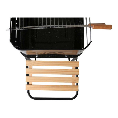 Churrasqueira Resistente Modelo Rodeio Bacia Esmaltada Casa Praia Piscina Verão Lazer Preta - Mor - 8