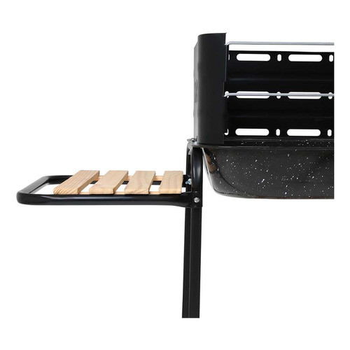 Churrasqueira Resistente Modelo Rodeio Bacia Esmaltada Casa Praia Piscina Verão Lazer Preta - Mor - 7