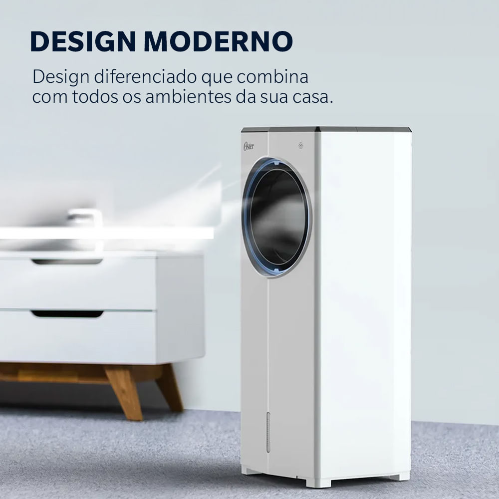 Climatizador de Ar 5,3L Oster Portátil 4 em 1 - 3