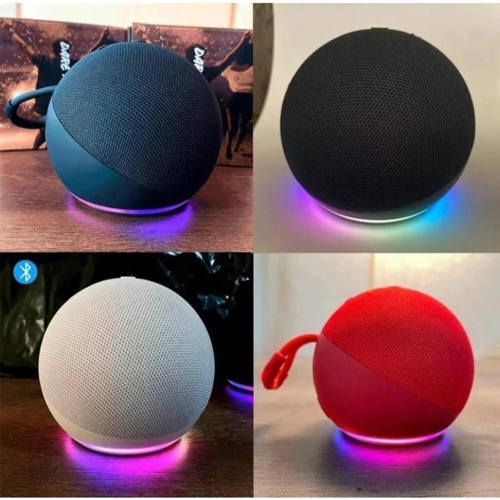 Caixa de som original Alaxe Echo Dot 5 geração com envio imediato e melhor preço - 4